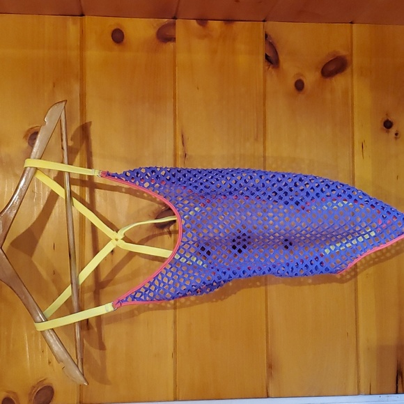 Wicked Weasel | Swim | Wicked Weasel Mega Mesh Yellowpurplepink